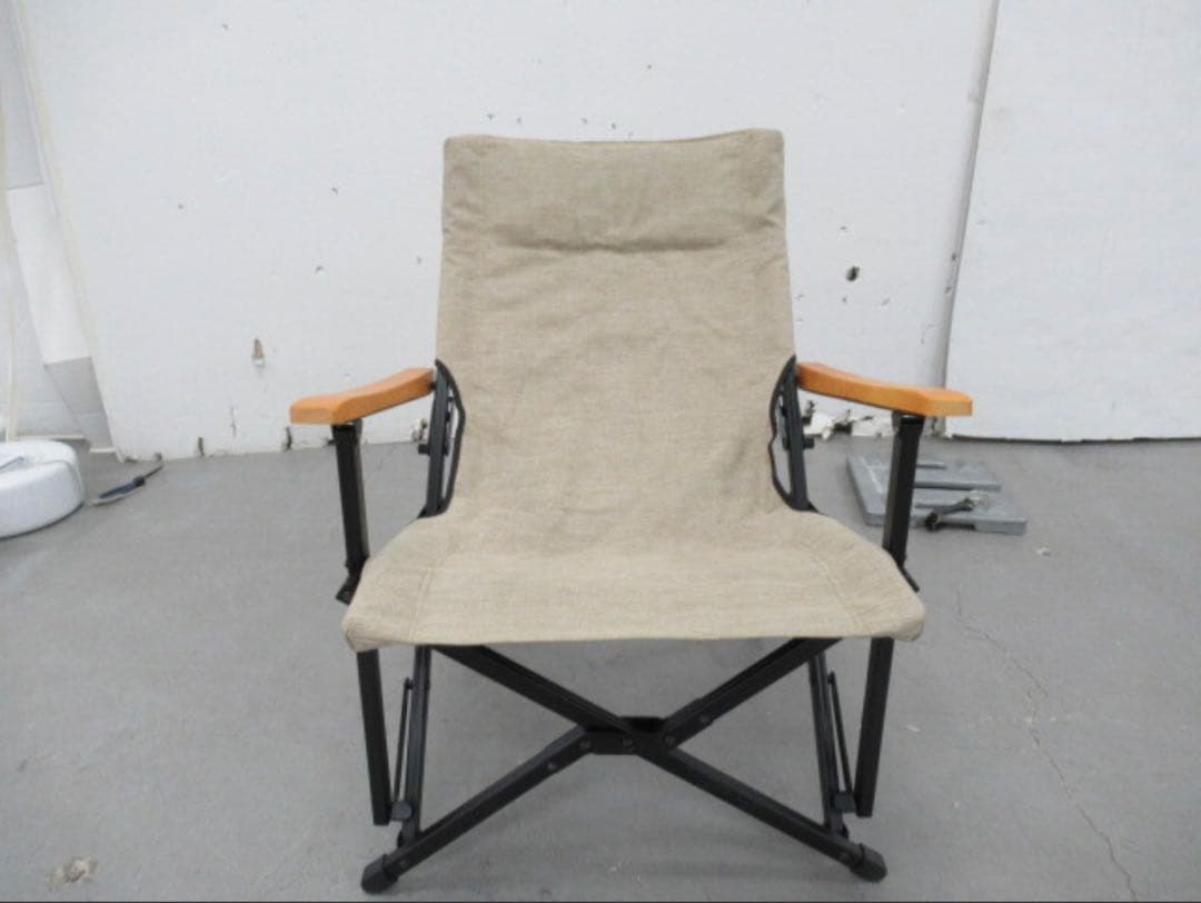 鎌倉天幕 GL CHAIR (SAFARI) ローチェア アイボリー チェア