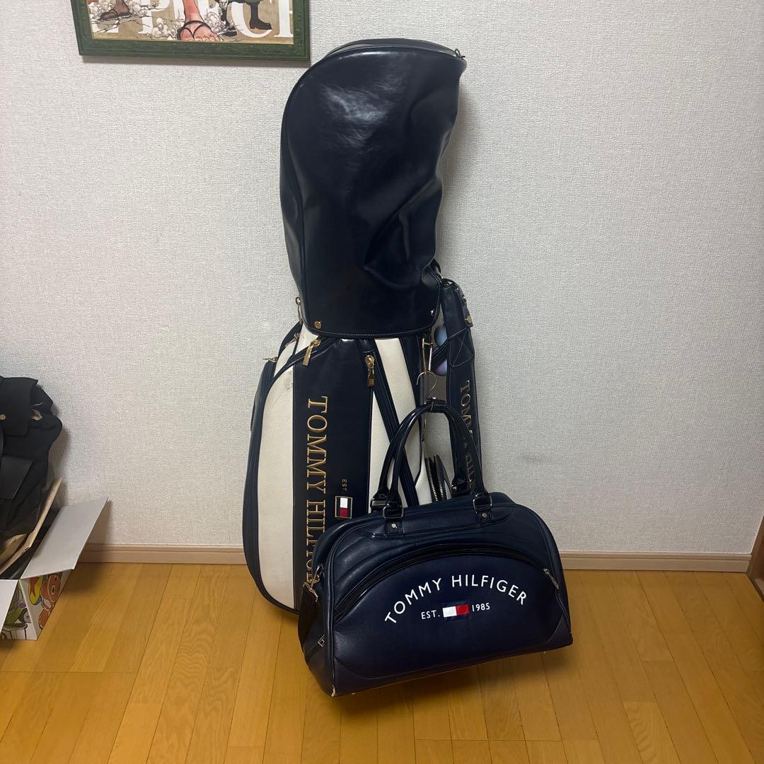   キャディバッグ ネイビー