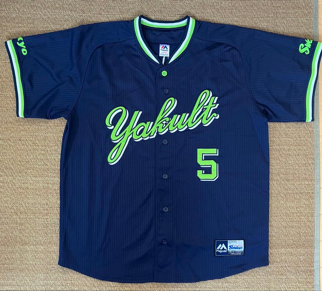ヤクルトスワローズ　川端慎吾　ビジターユニフォーム Lサイズ