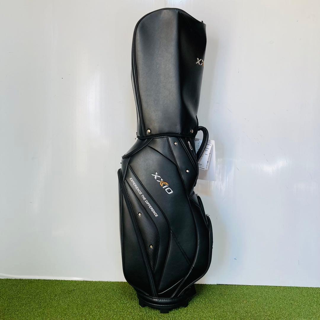 新品バッグ XXIO ゼクシオ キャディバッグ 9.5型 軽量 ブラック