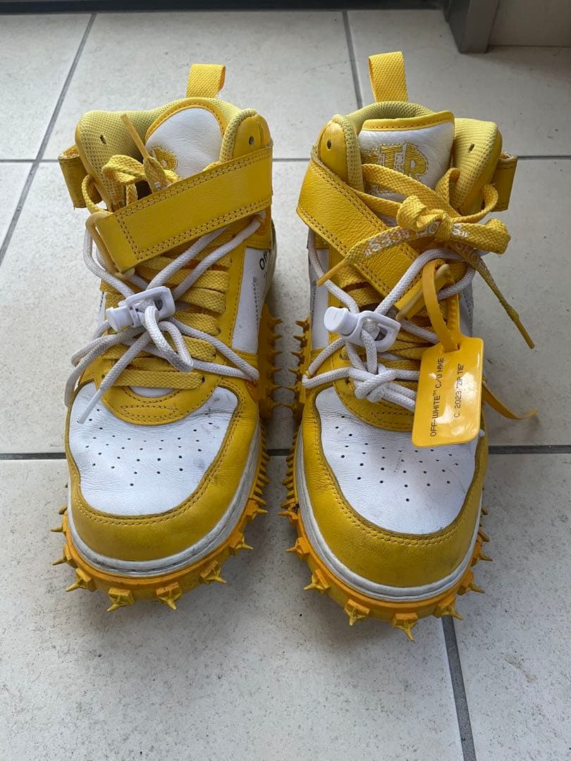 NIKEナイキゴルフシューズイエロー