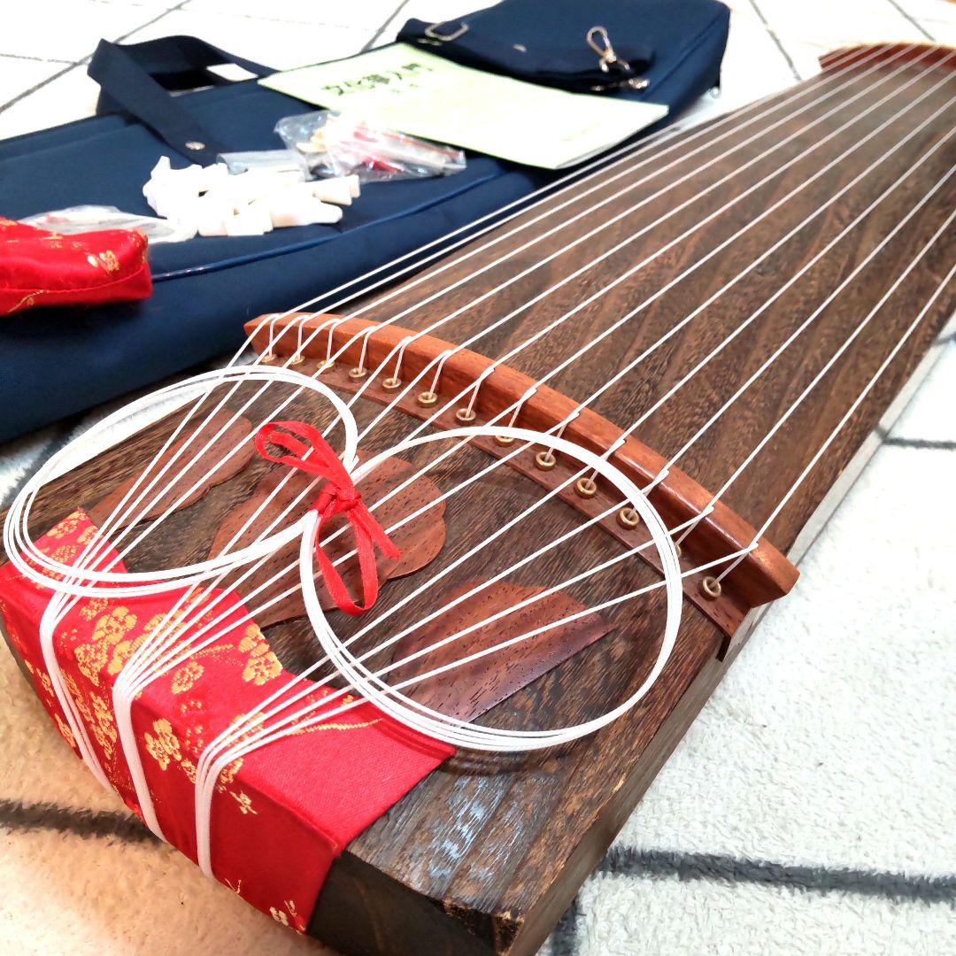 ZEN-ON ゼンオン 全音 文化箏 スタンド付き