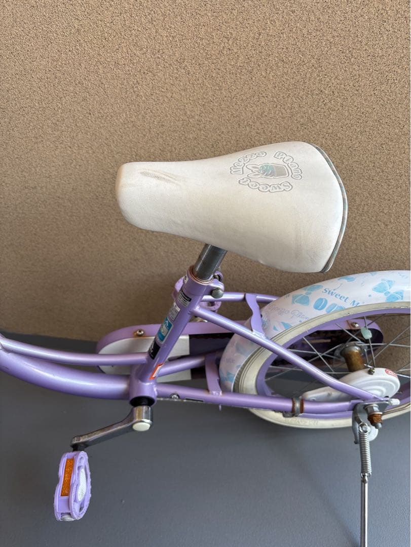 メゾピアノ こども自転車 16インチ 補助輪付き(あさひサイクル)