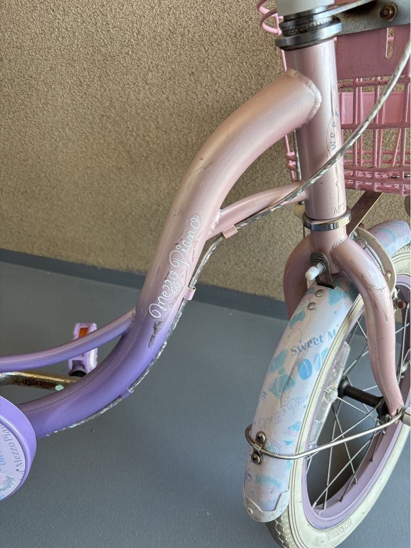 メゾピアノ こども自転車 16インチ 補助輪付き(あさひサイクル)