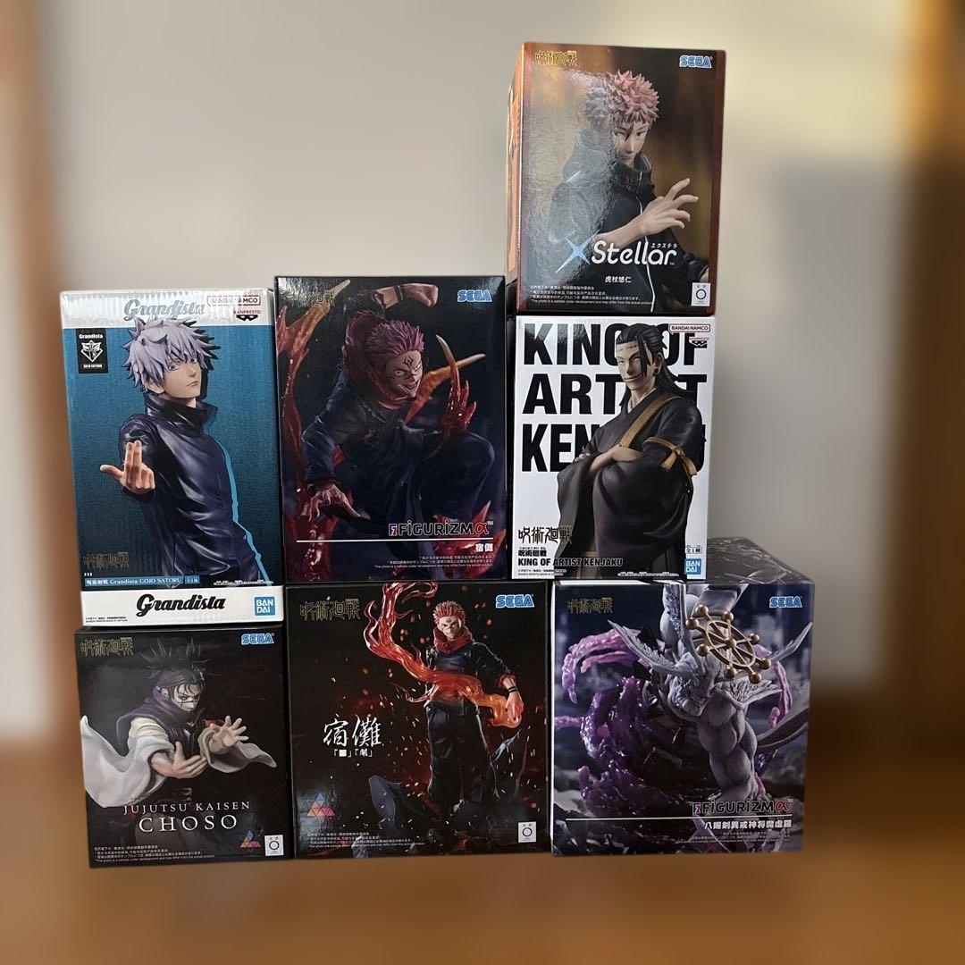 呪術廻戦 FIGURIZMα 八握剣異戒神将魔虚羅　宿儺　　 　五条　脹相　など