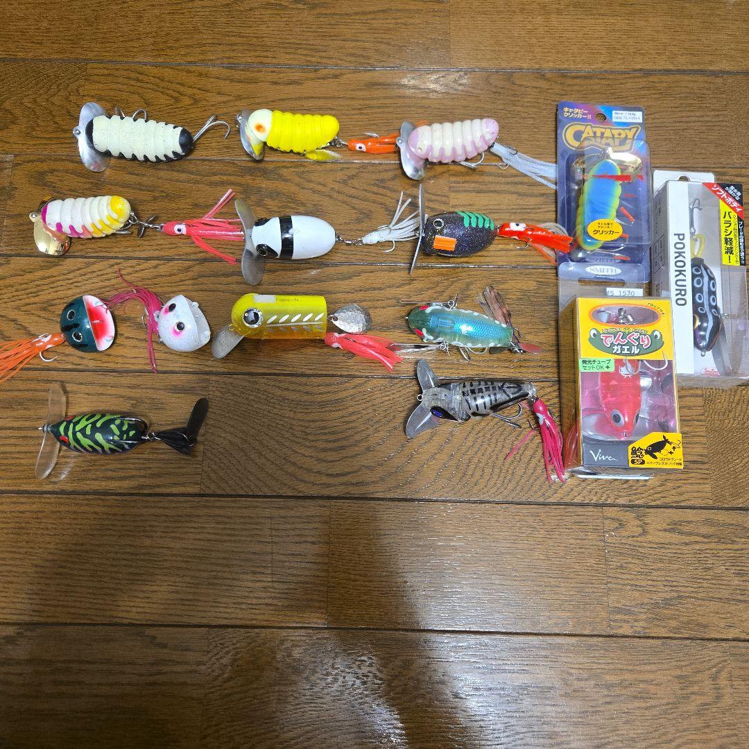 ナマズルアーセット 中古、未使用 15個