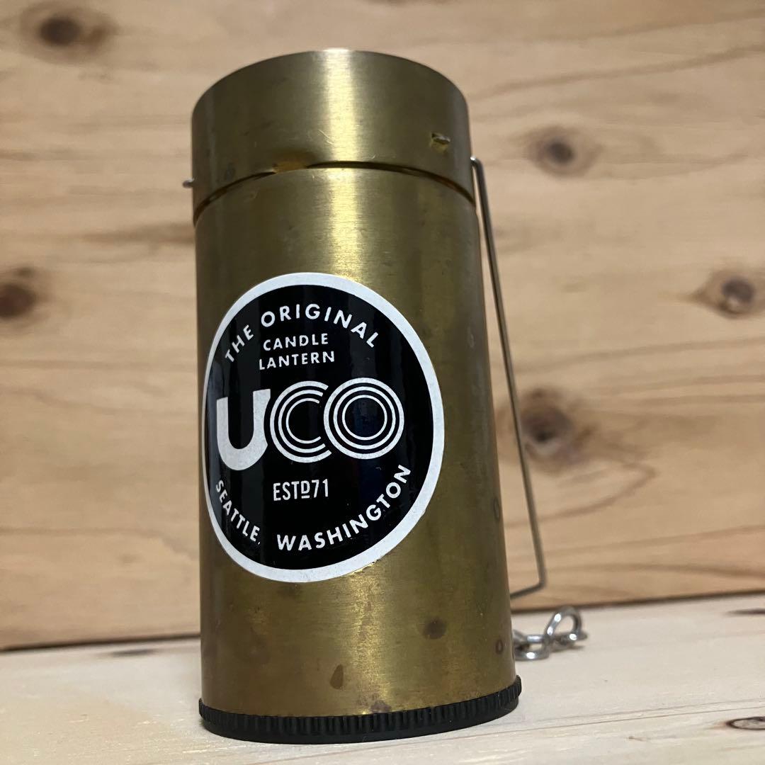 UCO ユーコ キャンドルランタン ブラス＋ペンギンゴーイング オイルランプ化