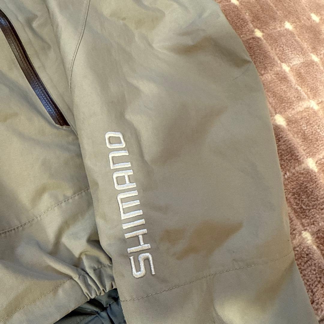 SHIMANO シマノ　防水透湿素材ドライシールド　レインウェア　釣り　ナイロン