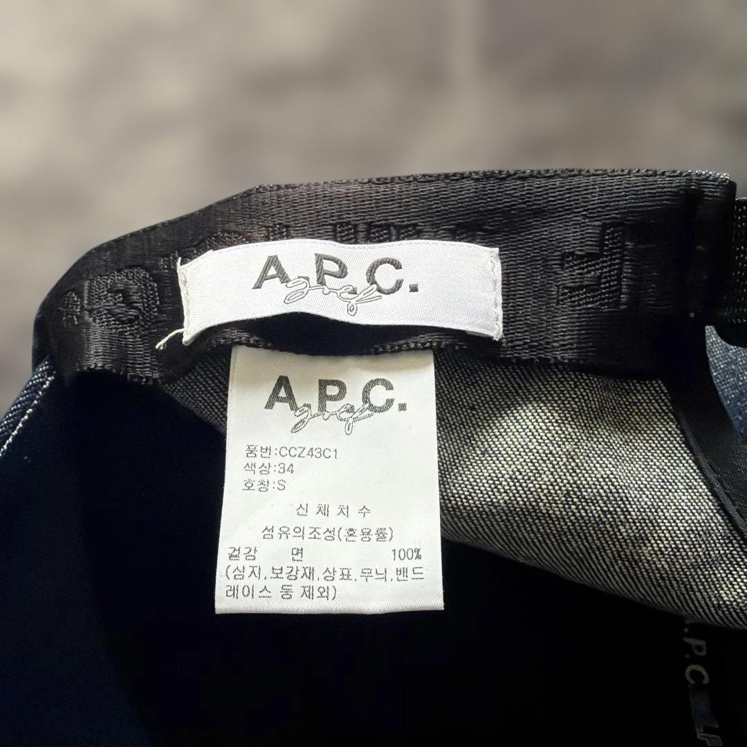 極美品。A.P.C. GOLF★Jean Unisex Ball-Cap