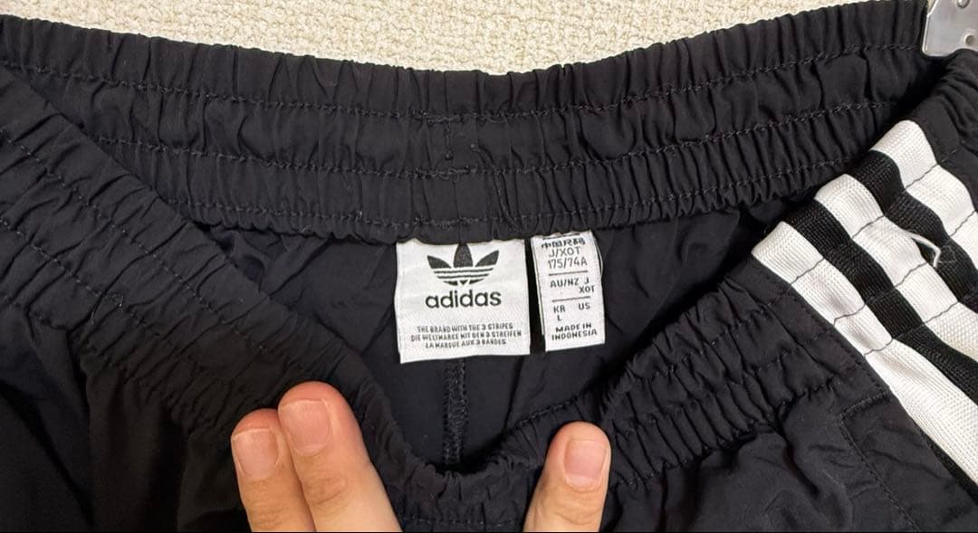 最終値下げ　adidas originals ジャージ上下セット ブラック2XL