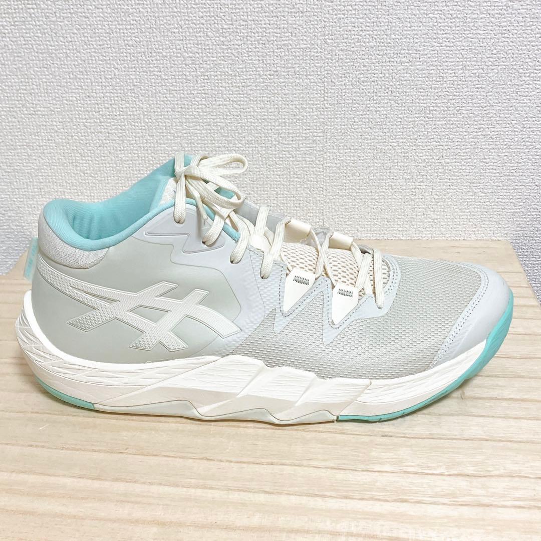 美品 asics UNPRE ARS 2 ホワイト/ミント 30cm