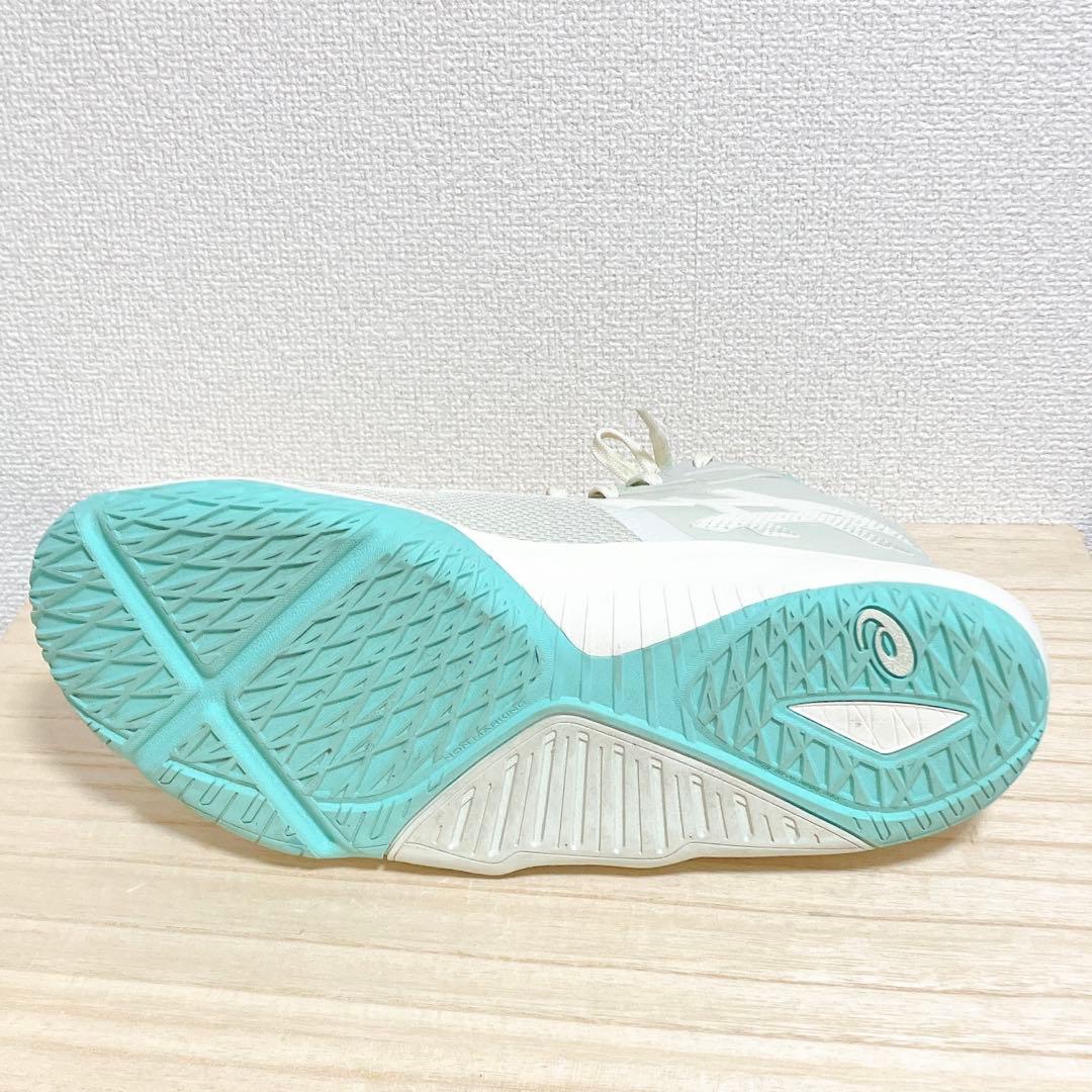 美品 asics UNPRE ARS 2 ホワイト/ミント 30cm