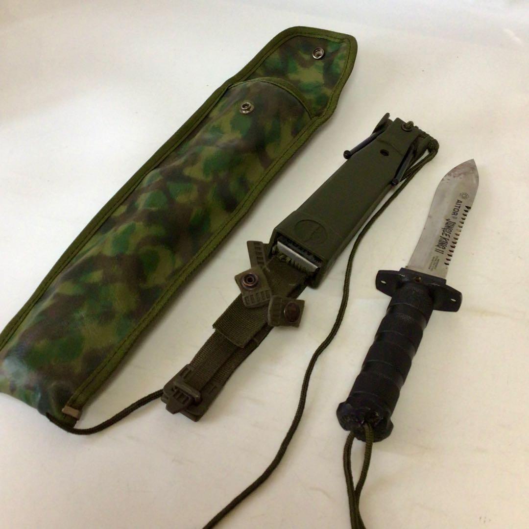 AITOR JUNGLE KNIFE II オリーブグリーン