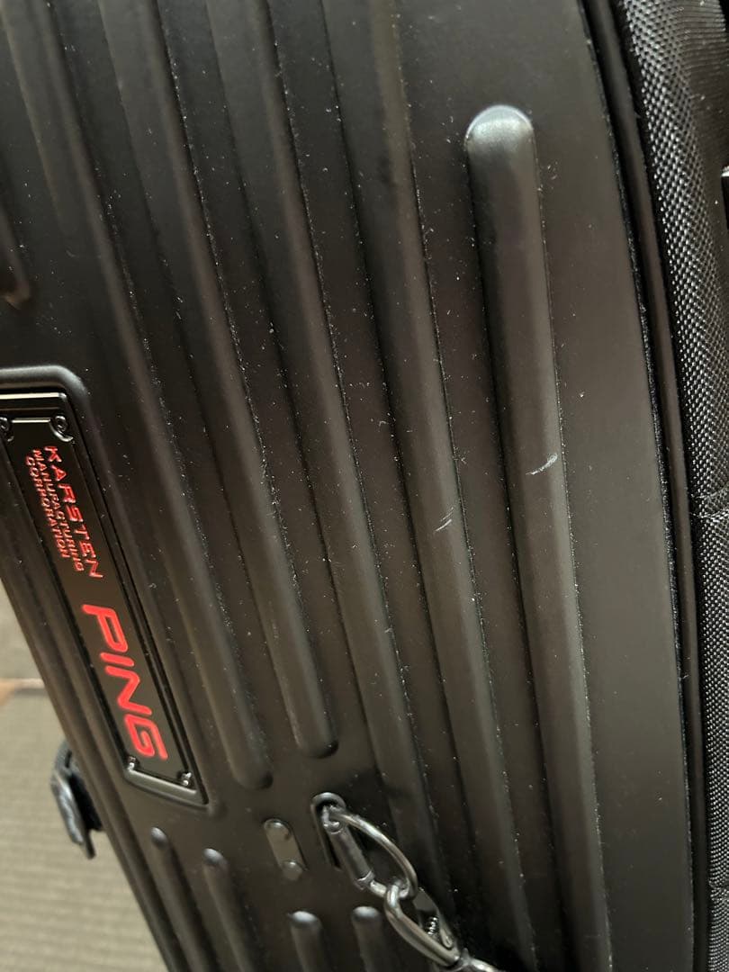 PING ピン キャディバッグ ワンポケット Black CB-P211