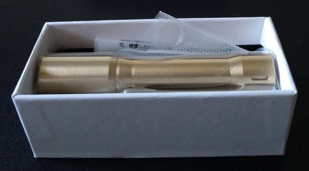 フラッシュライト EDOLUC Glow arrow Brass Smooth