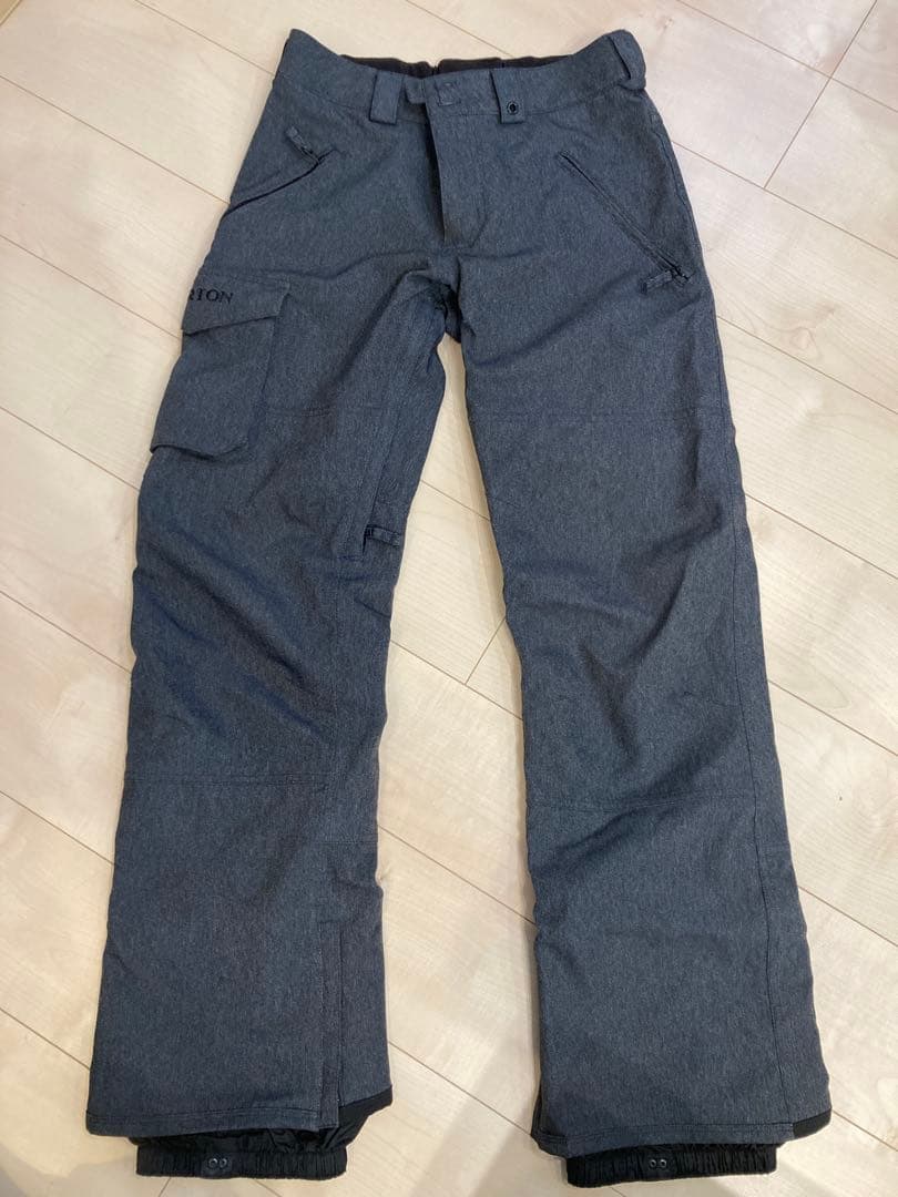 【値下】バートン　Burton スノーボードパンツ　Sサイズ　メンズ　グレー
