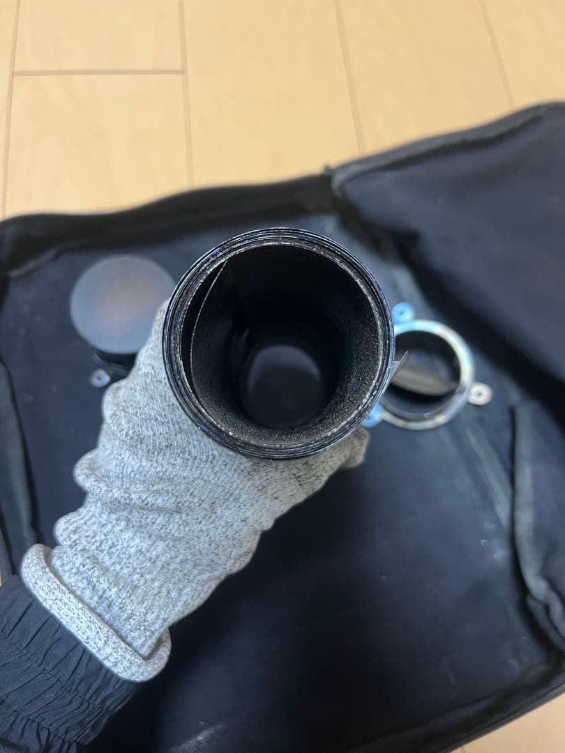 POMOLY T1mini キャンプ　薪ストーブ チタン　収納バッグ付き